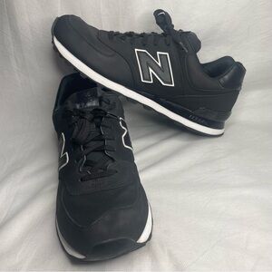 New Balance 574 SP Classic Shoes Mens Size US 13 D Black White Leather ML574SPK